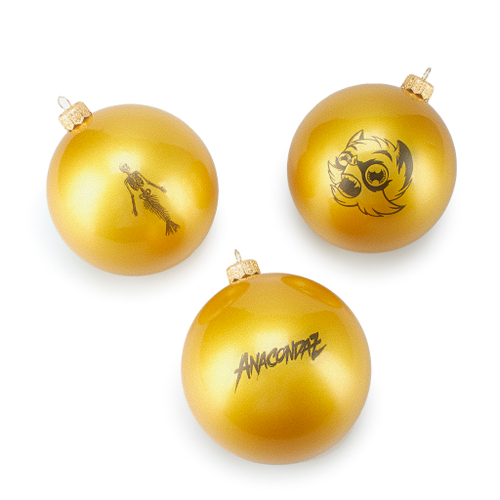 Набор ёлочных шаров "Anacondaz"