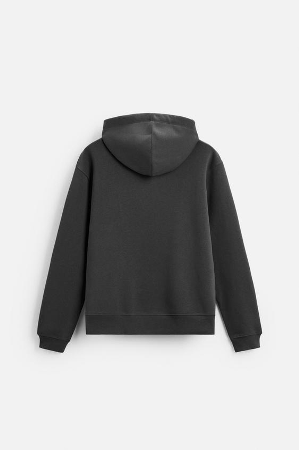 ZARA ХУДИ С ВЫШИТЫМИ НАДПИСЯМИ, АНТРАЦИТОВО-СЕРЫЙ