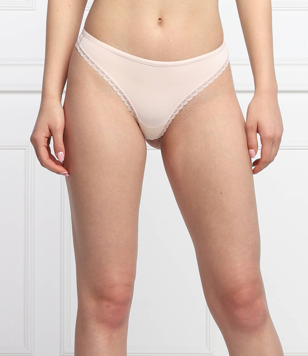 стринги 3 пары Tommy Hilfiger - пудро-розовый(UW0UW02824)