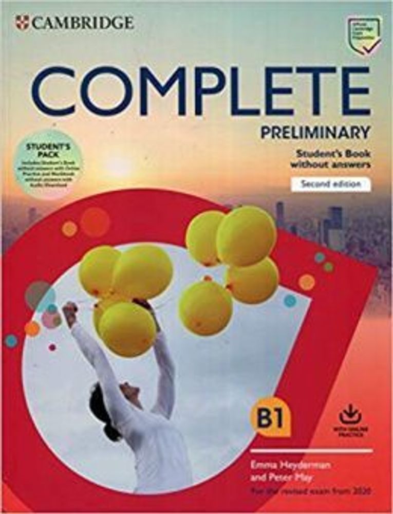 Complete Preliminary 2nd Edition Student&#39;s Book Pack (SB wo Answers w Online Practice and WB wo Answers w Audio Download): For the Revised Exam from 2