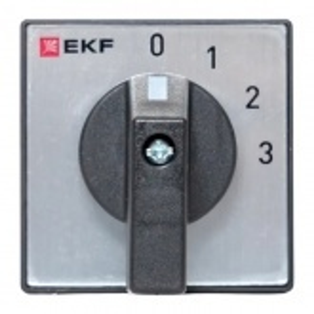 Переключатель кулачковый ПК-1-101 10А 1P «0-1-2-3» IP20 EKF pk-1-101-10