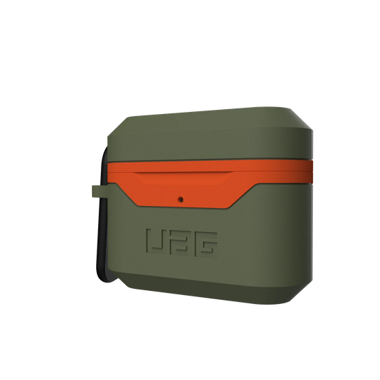 UAG Standard Issue Hard Case 001 for AirPods Pro 1 & 2 Olive / Orange (Оливковый / Оранжевый)10243F117297