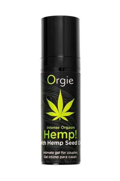 Возбуждающий интимный гель для пар Orgie Hemp Intense Orgasm - 15 мл.