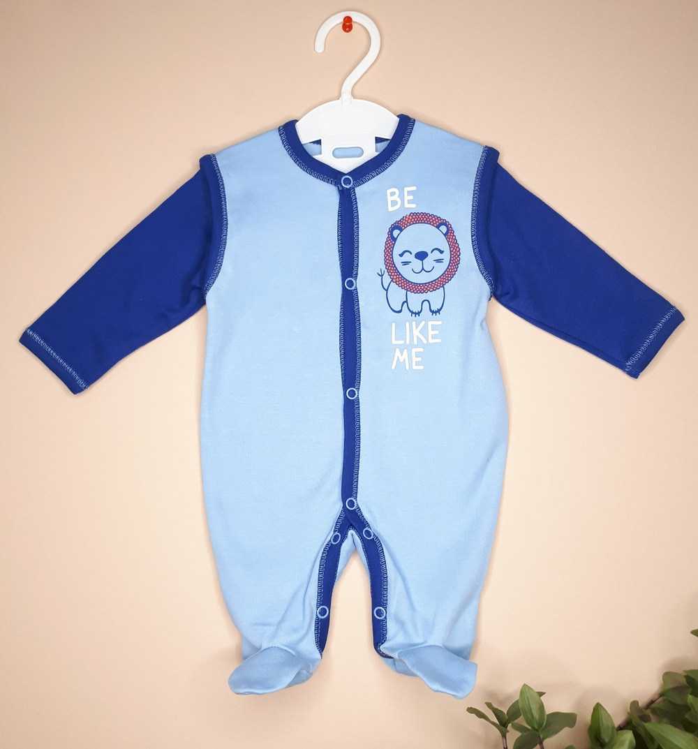 Комбинезон ЛЁВА (голубой)