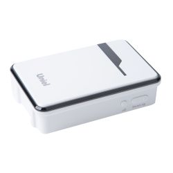 UDB-016W-R1T1-38S-150M-WH-BL Звонок беспроводной. Радиус действия 150м. Белый с черным. ТМ Uniel