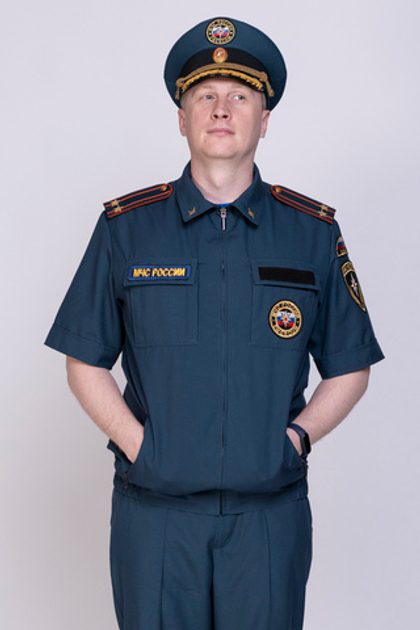 Костюм летний мужской МЧС (Патруль-240), короткий рукав