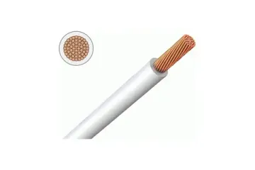 Провод ПуГВ (ПВ-3) 1х 6 ГОСТ белый Конкорд