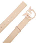 Кожаный ремень LOVE BERRY Pinko - бежевый(100125 A1K2)