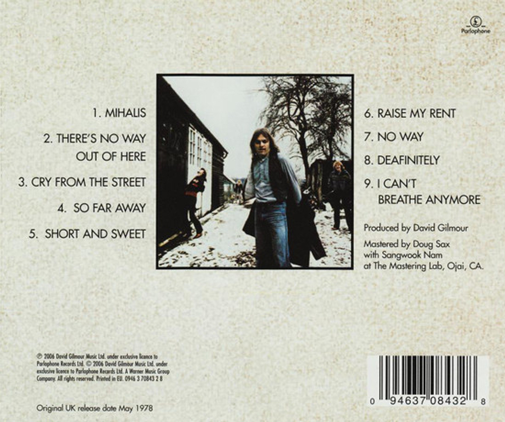 David Gilmour / David Gilmour (CD)