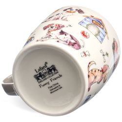 НАБОР ДЛЯ ЗАВТРАКА LEFARD "DOGS", 2 ПР.: САЛАТНИК 500МЛ, КРУЖКА 345МЛ