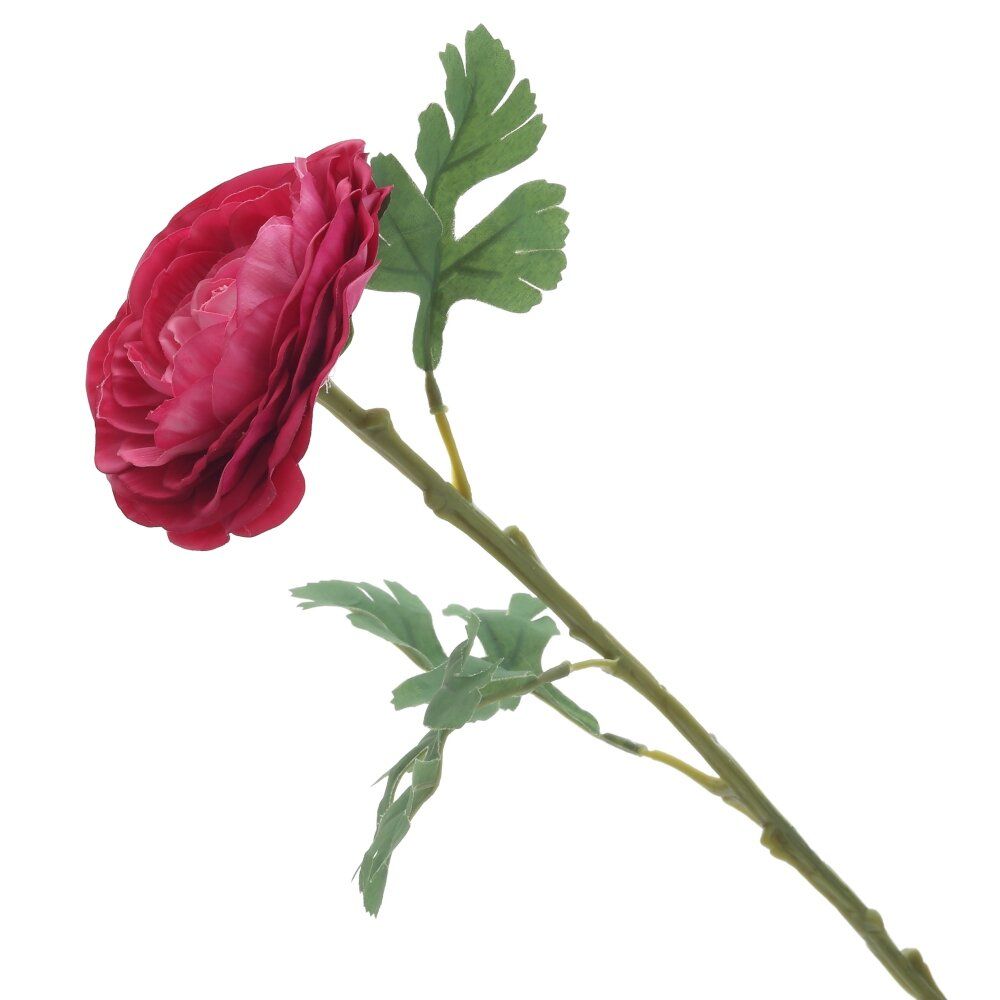 GAEM Цветок искусственный "Ранункулюс" (Real Touch), L12 W12 H54 см