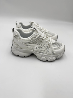 Кроссовки женcкие экокожа арт. 954-2 цвет "белый"