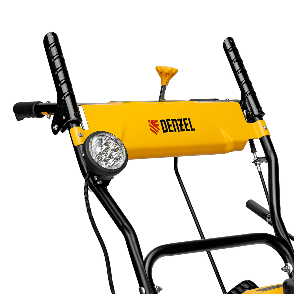 Бензиновая снегоуборочная машина Denzel SB 560 LP, 212 cc, электростартер, фара