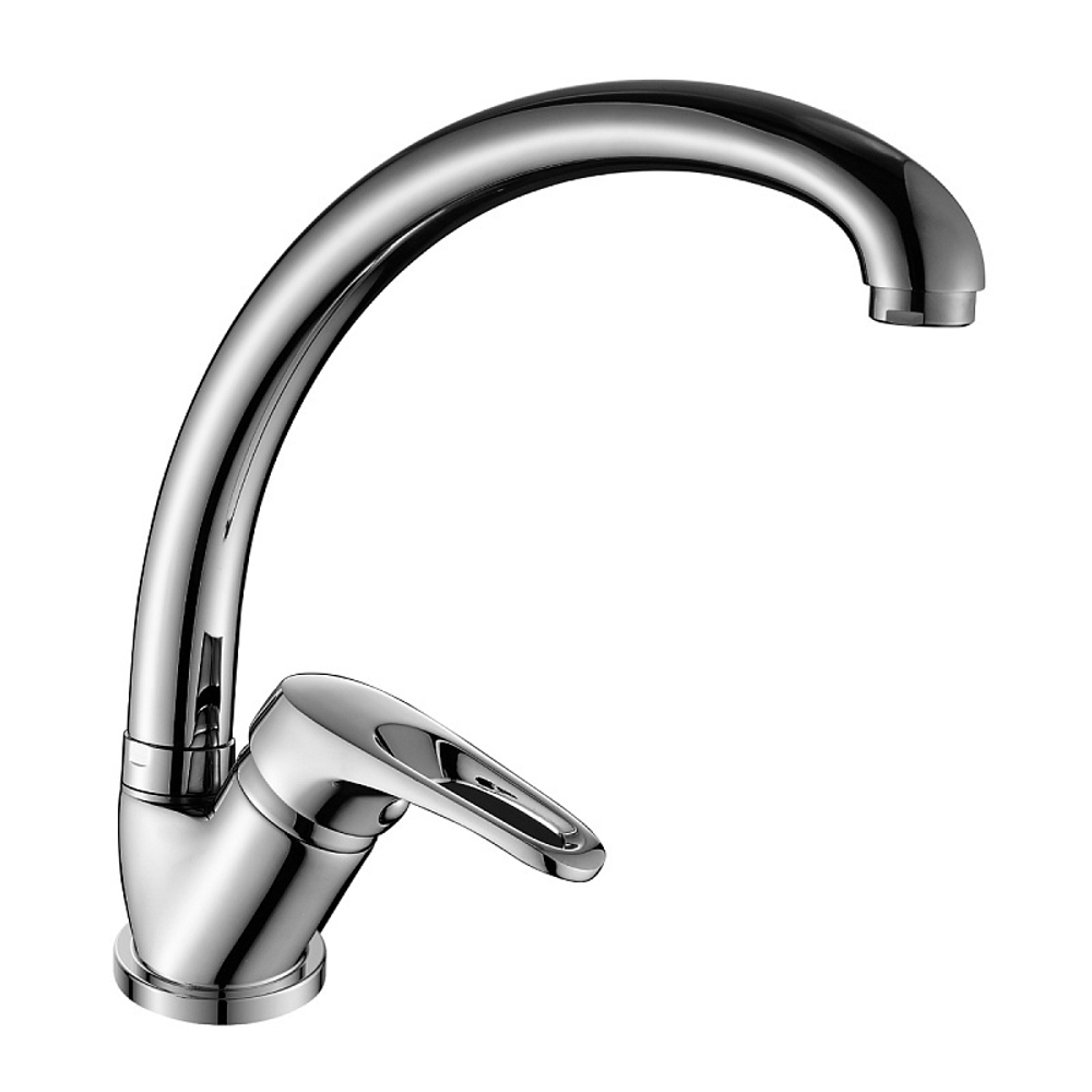 Смеситель B35-25 ROSSINKA для кухни однорычажный 35мм, с высоким изливом