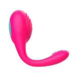 Розовое виброкольцо с пультом ДУ I-Moon Candy MY-1001