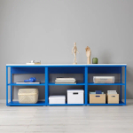 Стеллаж - IKEA PLATSA, 180х42х63 см, синий, ПЛАТСА ИКЕА