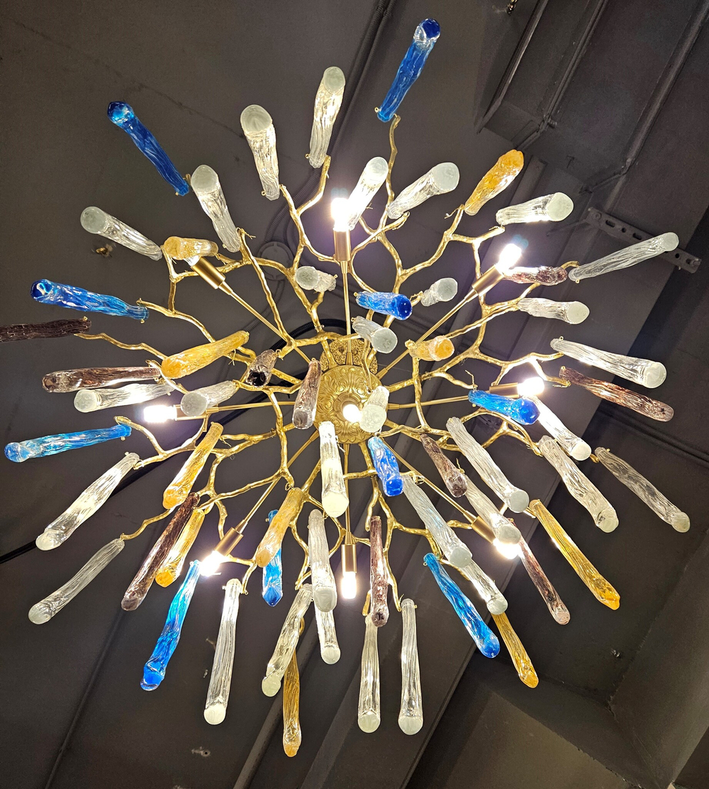 Люстра Glamour Round Copper II