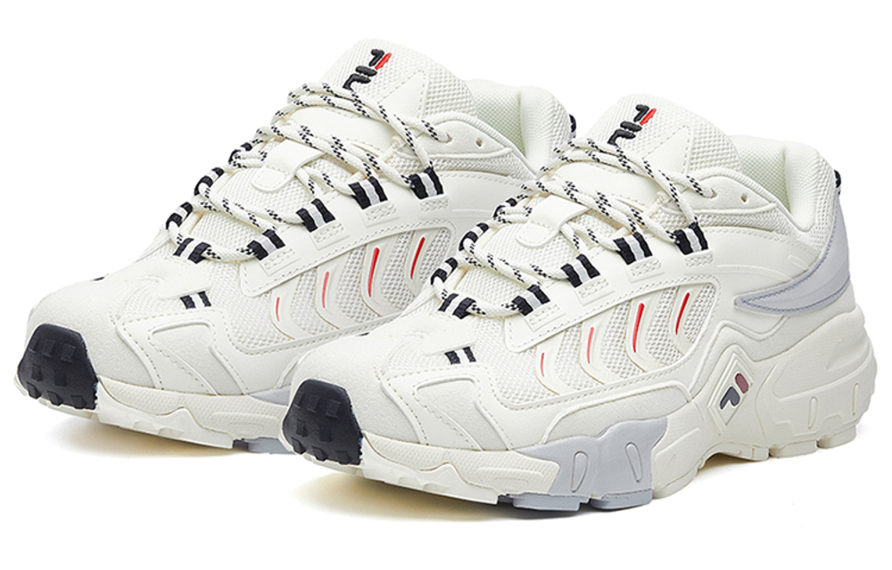 FILA Fila Predator 1 Predator comfortable all-match non-slip breathable low-cut life casual shoes women's white