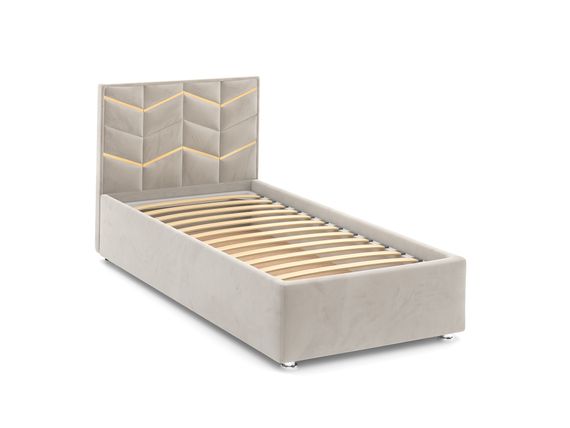 Кровать Line Gold 120 с подъемным механизмом - Velutto 17