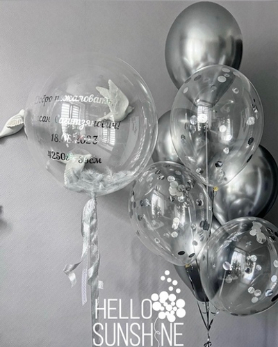 Набор шаров на выписку №69