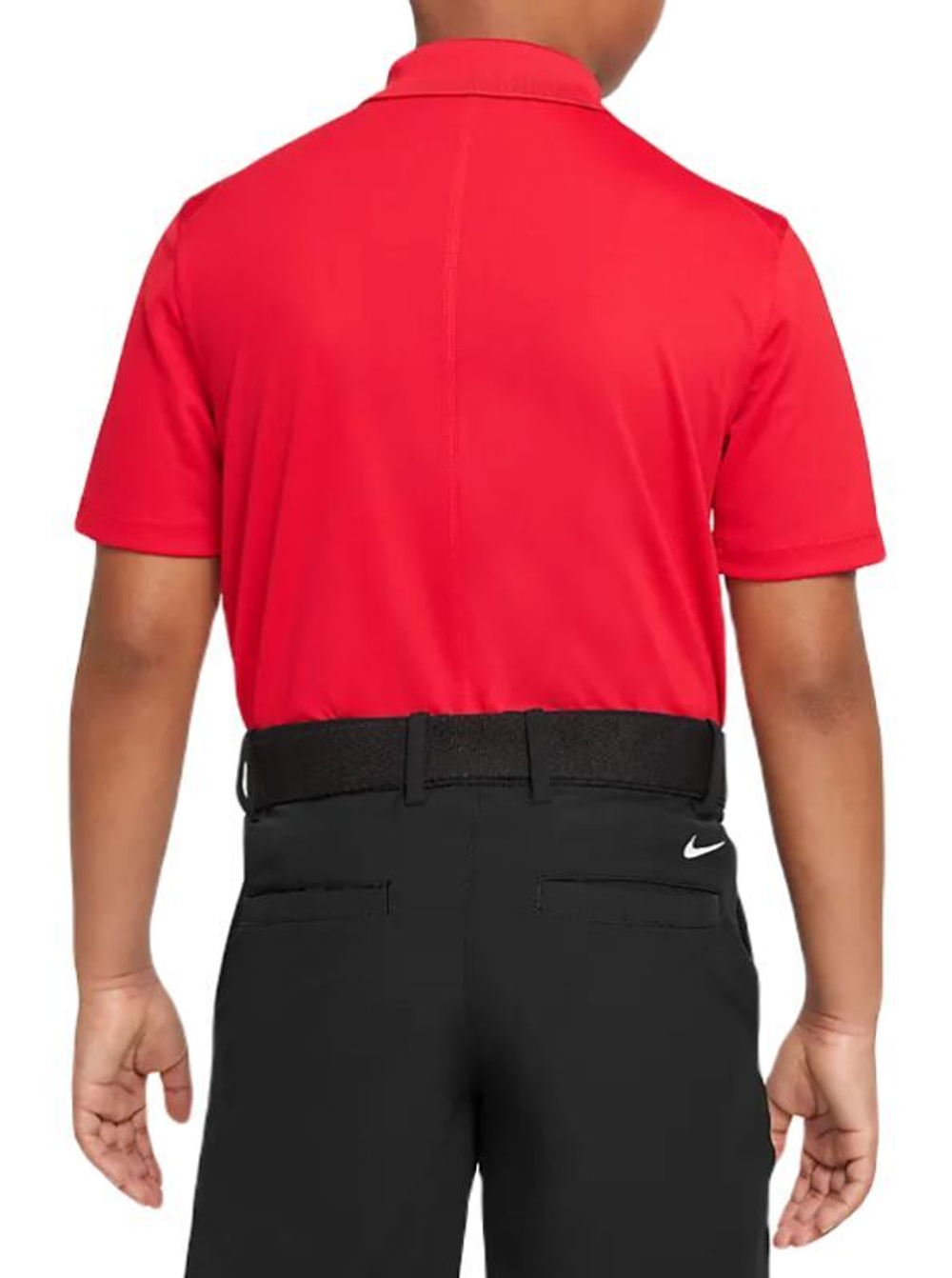 Детская теннисная футболка Nike Dri-Fit Victory Golf Polo - university red/white