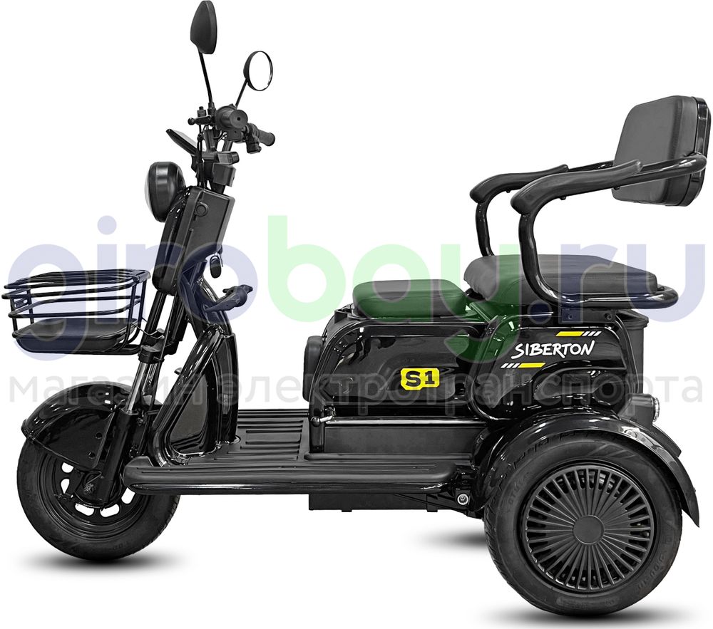 Электротрицикл SIBERTON V1 2000W (60V/21Ah) фото №3