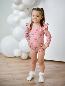 Боди с длинным рукавом