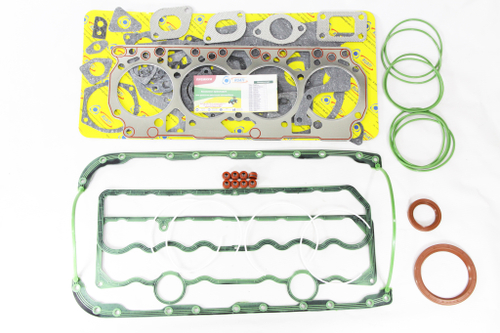 Набор прокладок двигателя МТЗ, ПАЗ, МАЗ, ЗИЛ дв. ММЗ (Д-245.7Е3, Д245.9Е3, Д-245.30Е3, Д-245.S3 с 2008-2019) ЕВРО-3 42 наиминований 63 шт. (прокладки+металл+силикон на каркасе+сальники FPM) 245.7-3906022, 245Е3-1000001* Премиум "RUATI"