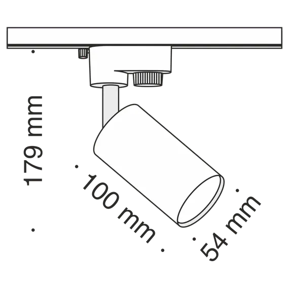 Трековый светильник Фокус Мини / Focus MINI TR002-1-GU10-W Technical tr002-1-gu10-w