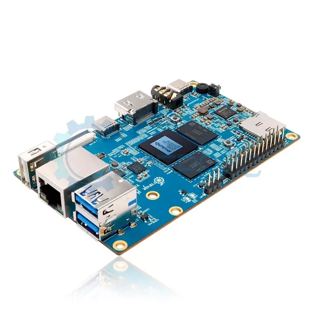 Компьютер одноплатный Orange Pi 5 16GB с 8-ядерным процессором