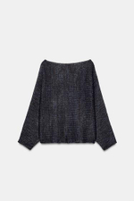 СВИТЕР ИЗ ТРИКОТАЖА С ШИРОКИМИ РУКАВАМИ - ZARA
