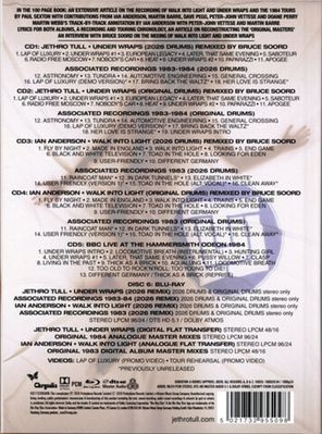 Jethro Tull / Under Wraps - The Unwrapped Edition - Walk Into Light (5CD+Blu-ray)