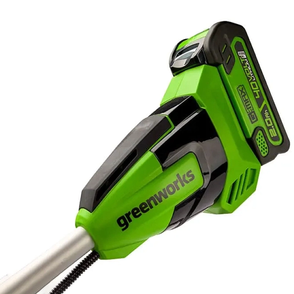 Аккумуляторный триммер Greenworks GD40BCB 40В (1 x 8 Ач, ЗУ) захват 400 мм, 7.3 кг, 2105707UH