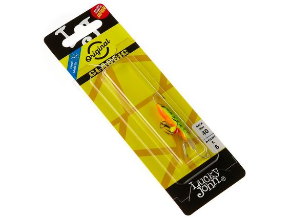 Балансир Lucky John CLASSIC 4 с тр. 40мм/20 блистер