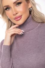 Водолазка Зимняя история (пыльно-фиолетовая) Б14519-20М LT Collection