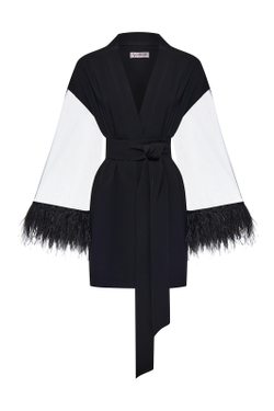 Платье-халат "Dita" шелк