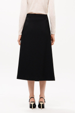 4907 Юбка женская (черный)