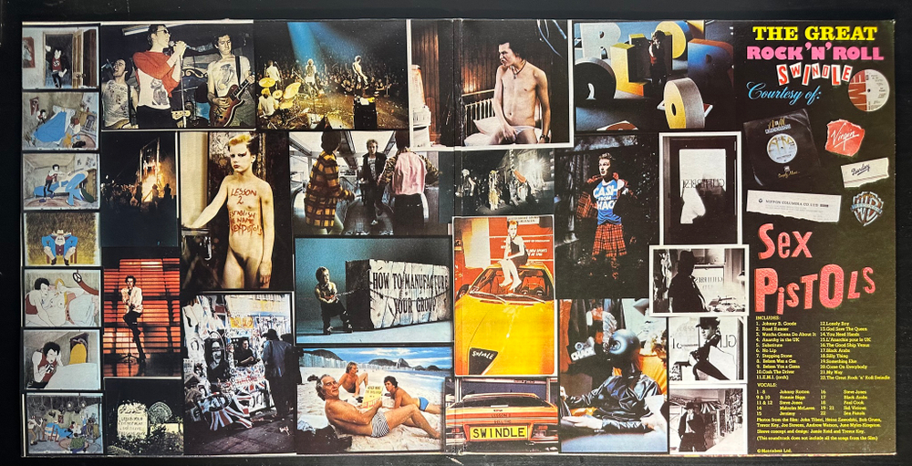 Sex Pistols ‎– The Great Rock 'N' Roll Swindle 2LP (Англия 1979г.)