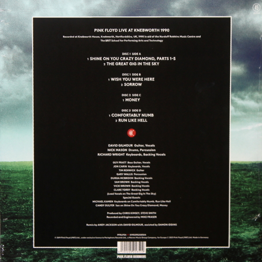 Pink Floyd / Live At Knebworth 1990 (Limited Edition)(2LP)