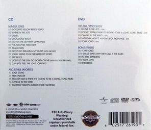 Elton John / Rocket Man: Number Ones (Limited Edition)(CD+DVD)