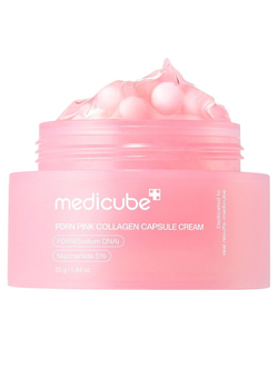 Medicube PDRN Pink Collagen Capsule Cream укрепляющий капсульный крем с ПДРН и пептидами