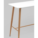 Стол барный Eames NEW DSW 120*60*106 белый