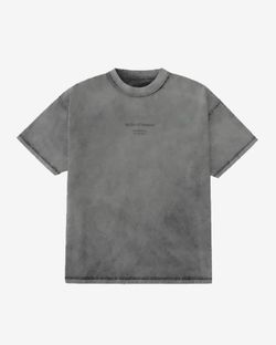 Футболка Garment Dyed Passion серая