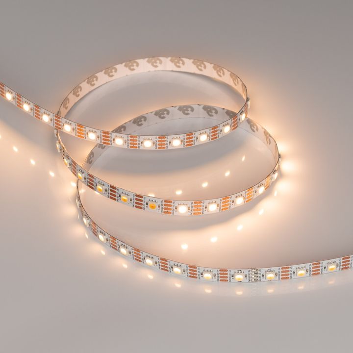 Светодиодная лента Arlight 9,3W/m 60LED/m 5060SMD теплый белый 5M 033438