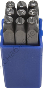 ЗУБР 6 мм, арабские, Штамповочные цифровые клейма, Профессионал (21501-06)