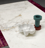 Стол мраморный Scab Design Squid M, тортора, белый мрамор Калакатта