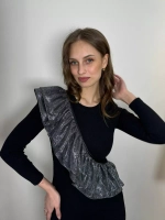 Баска на плечо накладная праздничная
