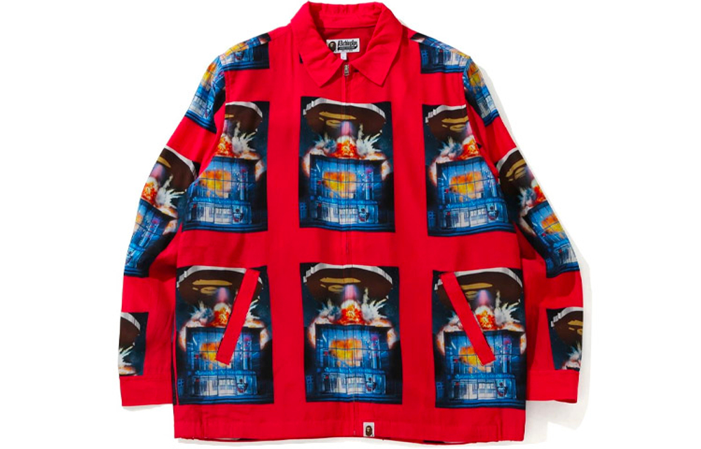 A Bathing Ape Invasion Rayon Куртка