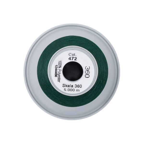 Нитки некрученые Gutermann Skala 360 (5000 метров), 1 кат. | 472 т.бутылочный