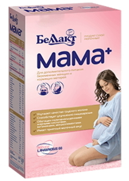 Смесь сухая "Беллакт Мама +" для кормящих женщин 400г. Беллакт